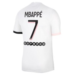 Nogometni Dresovi Paris Saint-Germain Kylian Mbappé 7 Gostujući dres 2021-2022 Kratkih Rukava