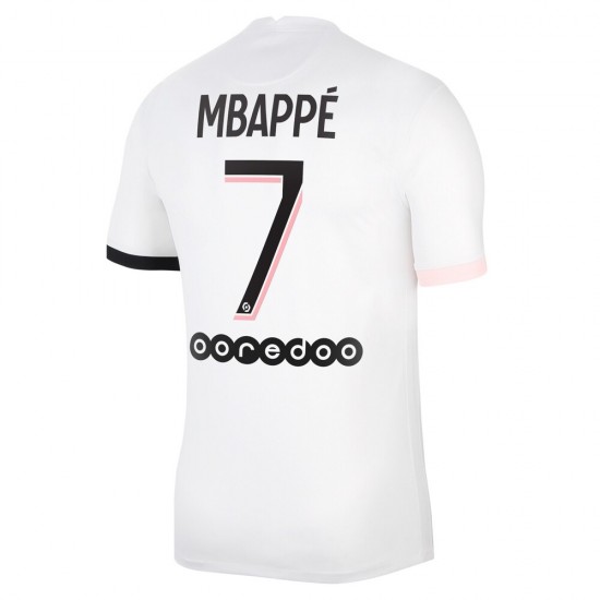 Nogometni Dresovi Paris Saint-Germain Kylian Mbappé 7 Gostujući dres 2021-2022 Kratkih Rukava