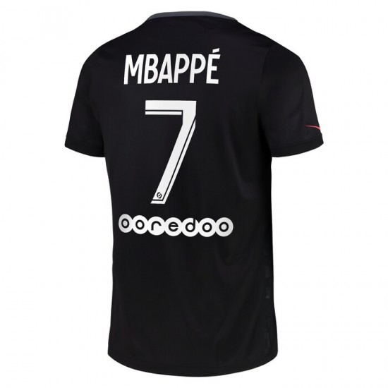 Nogometni Dresovi Paris Saint-Germain Kylian Mbappé 7 Treći dres 2021-2022 Kratkih Rukava