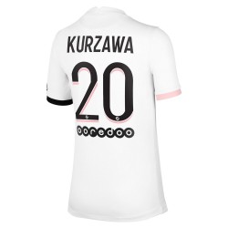 Nogometni Dresovi Paris Saint-Germain Layvin Kurzawa 20 Gostujući dres 2021-2022 Kratkih Rukava