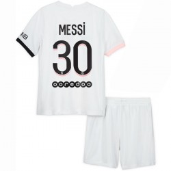 Nogometni Dresovi Paris Saint-Germain Lionel Messi 30 Dječji Gostujući dres 2021-2022 Kratkih Rukava