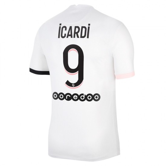 Nogometni Dresovi Paris Saint-Germain Mauro Icardi 9 Gostujući dres 2021-2022 Kratkih Rukava