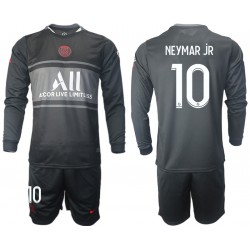 Nogometni Dresovi Paris Saint-Germain Neymar JR 10 Dječji Treći dres 2021-2022 Dugi Rukav