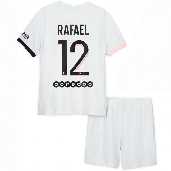 Nogometni Dresovi Paris Saint-Germain Rafinha 12 Dječji Gostujući dres 2021-2022 Kratkih Rukava