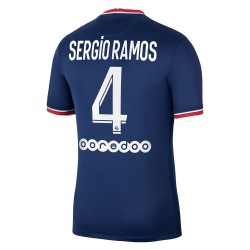 Nogometni Dresovi Paris Saint-Germain Sergio Ramos 4 Domaći dres 2021-2022 Kratkih Rukava