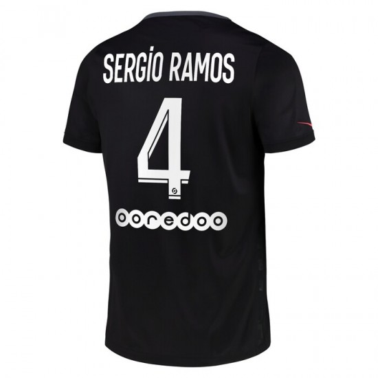 Nogometni Dresovi Paris Saint-Germain Sergio Ramos 4 Treći dres 2021-2022 Kratkih Rukava