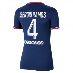 Nogometni Dresovi Paris Saint-Germain Sergio Ramos 4 Ženski Domaći dres 2021-2022 Kratkih Rukava