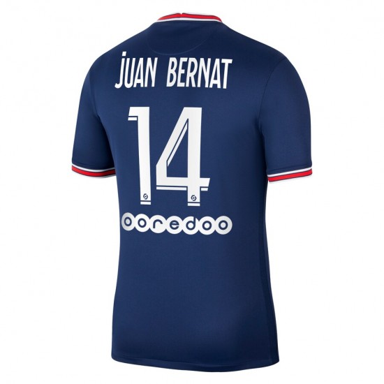Nogometni Dresovi Paris Saint-Germain Juan Bernat 14 Domaći dres 2021-2022 Kratkih Rukava