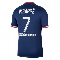 Nogometni Dresovi Paris Saint-Germain Kylian Mbappé 7 Domaći dres 2021-2022 Kratkih Rukava