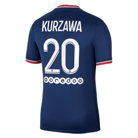 Nogometni Dresovi Paris Saint-Germain Layvin Kurzawa 20 Domaći dres 2021-2022 Kratkih Rukava