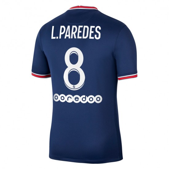 Nogometni Dresovi Paris Saint-Germain Leandro Paredes 8 Domaći dres 2021-2022 Kratkih Rukava