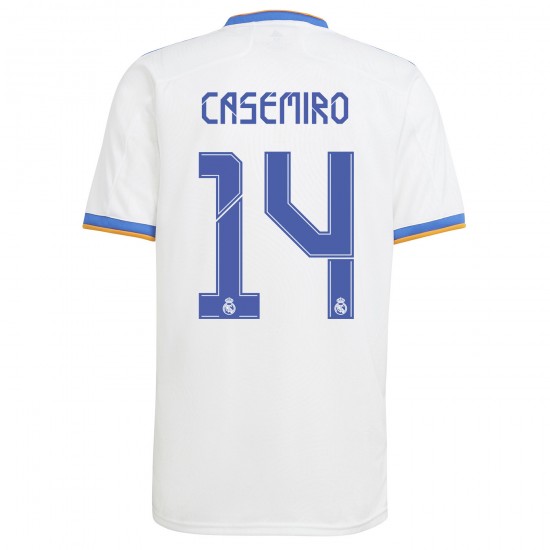 Nogometni Dresovi Real Madrid Casemiro 14 Domaći dres 2021-2022 Kratkih Rukava