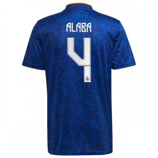 Nogometni Dresovi Real Madrid David Alaba 4 Gostujući dres 2021-2022 Kratkih Rukava