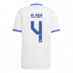 Nogometni Dresovi Real Madrid David Alaba 4 Domaći dres 2021-2022 Kratkih Rukava