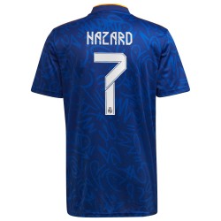 Nogometni Dresovi Real Madrid Eden Hazard 7 Gostujući dres 2021-2022 Kratkih Rukava