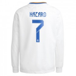 Nogometni Dresovi Real Madrid Eden Hazard 7 Domaći dres 2021-2022 Dugi Rukav