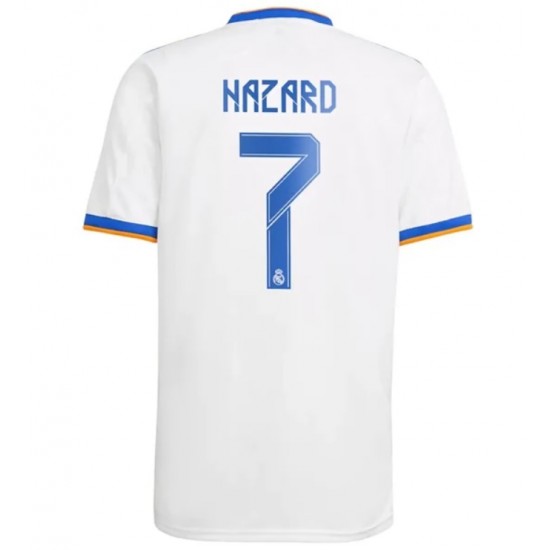 Nogometni Dresovi Real Madrid Eden Hazard 7 Domaći dres 2021-2022 Kratkih Rukava