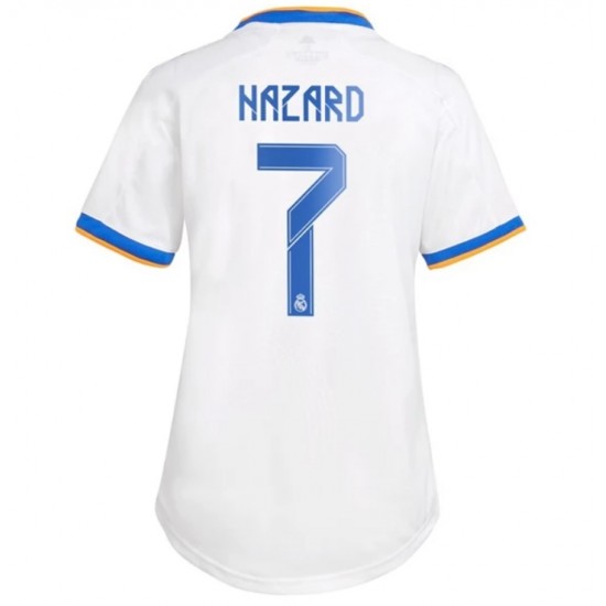 Nogometni Dresovi Real Madrid Eden Hazard 7 Ženski Domaći dres 2021-2022 Kratkih Rukava