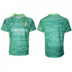 Nogometni Dresovi Real Madrid Vratar Treći dres 2021-2022 Kratkih Rukava