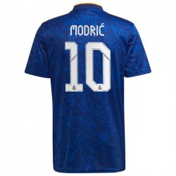 Nogometni Dresovi Real Madrid Luka Modrić 10 Gostujući dres 2021-2022 Kratkih Rukava