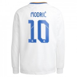 Nogometni Dresovi Real Madrid Luka Modrić 10 Domaći dres 2021-2022 Dugi Rukav