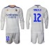 Nogometni Dresovi Real Madrid Marcelo 12 Dječji Domaći dres 2021-2022 Dugi Rukav