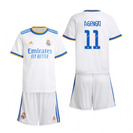 Nogometni Dresovi Real Madrid Marco Asensio 11 Dječji Domaći dres 2021-2022 Kratkih Rukava
