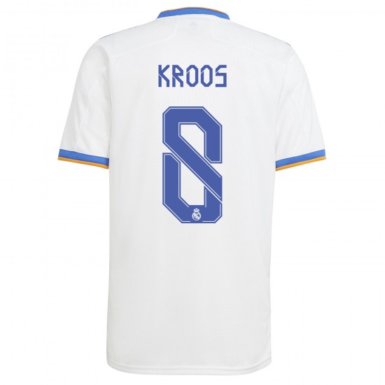 Nogometni Dresovi Real Madrid Toni Kroos 8 Domaći dres 2021-2022 Kratkih Rukava