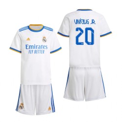 Nogometni Dresovi Real Madrid Vinicius Junior 20 Dječji Domaći dres 2021-2022 Kratkih Rukava