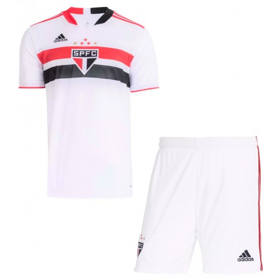 Nogometni Dresovi São Paulo Dječji Domaći dres 2021-2022 Kratkih Rukava