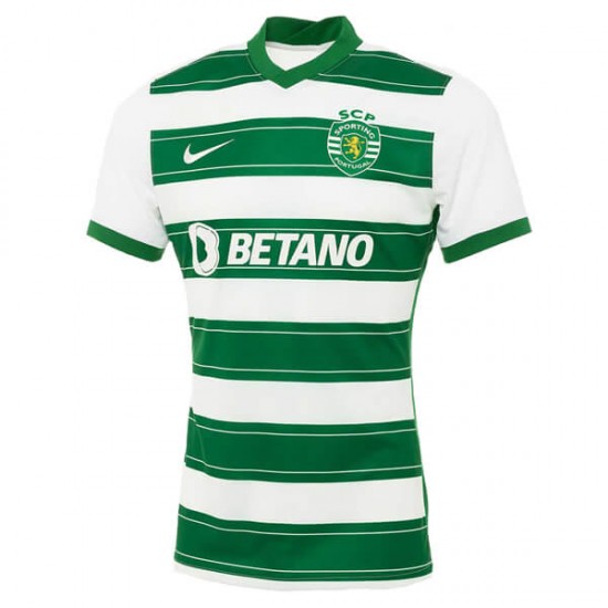 Nogometni Dresovi Sporting CP Domaći dres 2021-2022 Kratkih Rukava