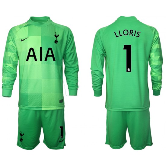 Nogometni Dresovi Tottenham Hotspur Hugo Lloris 1 Vratar Dječji Domaći dres 2021-2022 Dugi Rukav