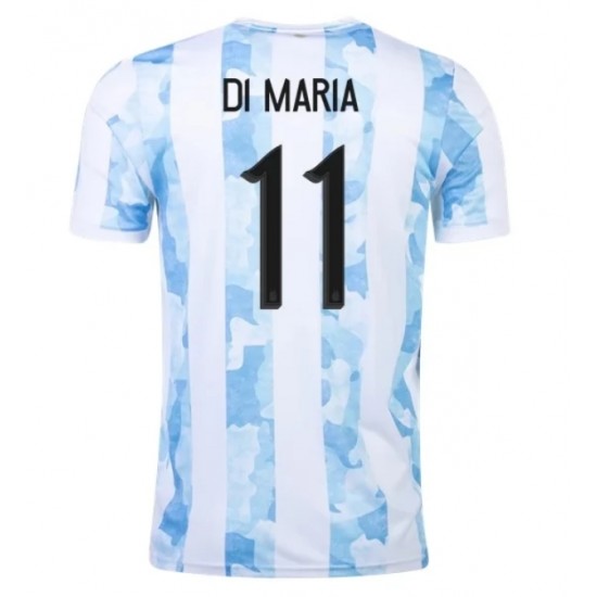 Nogometni Dresovi Argentina Di Maria 11 Domaći dres 2021 Kratkih Rukava
