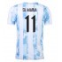 Nogometni Dresovi Argentina Di Maria 11 Domaći dres 2021 Kratkih Rukava