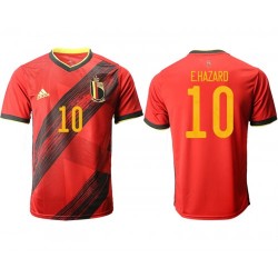 Nogometni Dresovi Belgija E.Hazard 10 Domaći dres Euro 2020 Kratkih Rukava