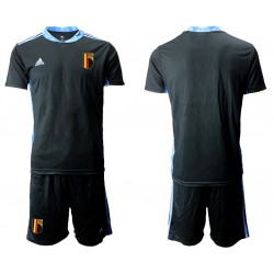 Nogometni Dresovi Belgija Vratar Dječji Domaći dres Euro 2020 Kratkih Rukava