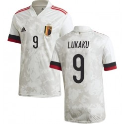 Nogometni Dresovi Belgija Romelu Lukaku 9 Gostujući dres Euro 2020 Kratkih Rukava
