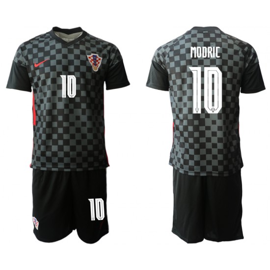 Nogometni Dresovi Hrvatska Luka Modrić 10 Dječji Gostujući dres Euro 2020 Kratkih Rukava