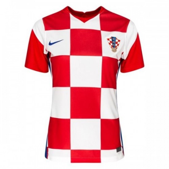 Nogometni Dresovi Hrvatska Ženski Domaći dres Euro 2020 Kratkih Rukava