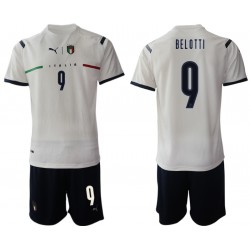 Nogometni Dresovi Italija Andrea Belotti 9 Dječji Gostujući dres 2021-2022 Kratkih Rukava