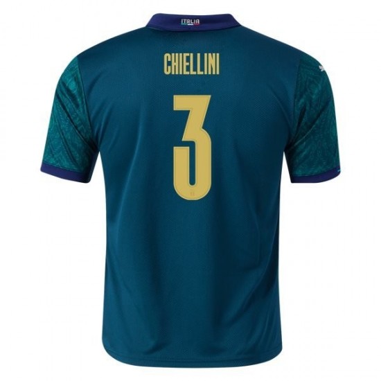 Nogometni Dresovi Italija Giorgio Chiellini 3 Treći dres Euro 2020 Kratkih Rukava