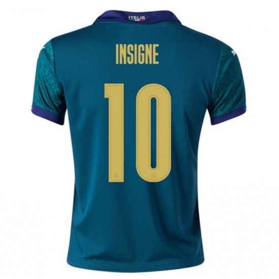 Nogometni Dresovi Italija Insigne 10 Treći dres Euro 2020 Kratkih Rukava