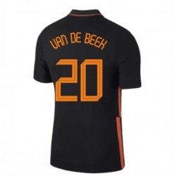 Nogometni Dresovi Nizozemska Donny van de Beek 20 Gostujući dres Euro 2020 Kratkih Rukava