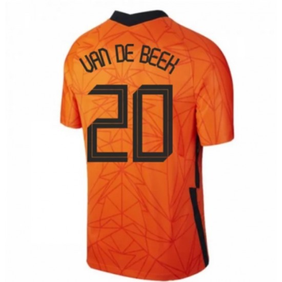 Nogometni Dresovi Nizozemska Donny van de Beek 20 Domaći dres Euro 2020 Kratkih Rukava