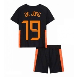 Nogometni Dresovi Nizozemska Luuk de Jong 19 Dječji Gostujući dres Euro 2020 Kratkih Rukava
