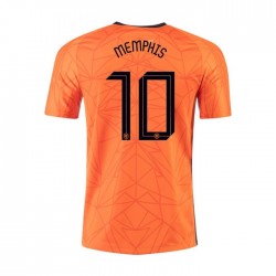 Nogometni Dresovi Nizozemska MEMPHIS 10 Domaći dres Euro 2020 Kratkih Rukava