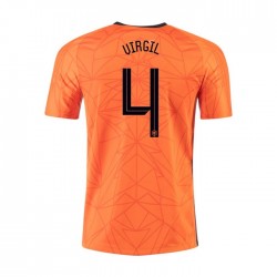 Nogometni Dresovi Nizozemska VIRGIL 4 Domaći dres Euro 2020 Kratkih Rukava