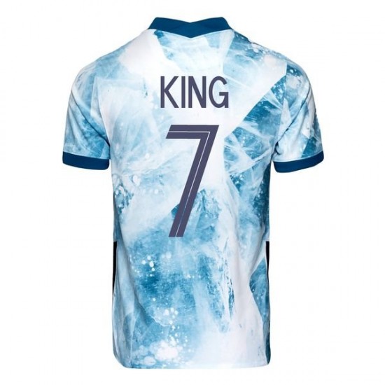 Nogometni Dresovi Norveška Joshua King 7 Gostujući dres 2020-2021 Kratkih Rukava