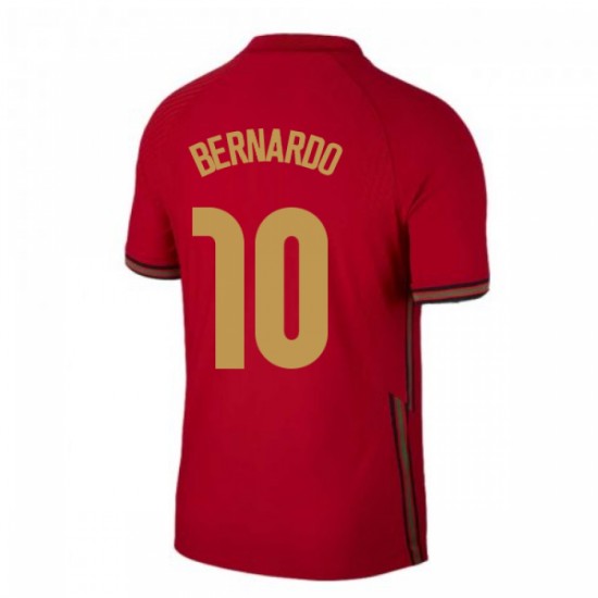 Nogometni Dresovi Portugal Bernardo Silva 10 Domaći dres Euro 2020 Kratkih Rukava