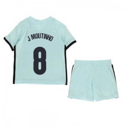 Nogometni Dresovi Portugal Joao Moutinho 8 Dječji Gostujući dres Euro 2020 Kratkih Rukava